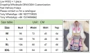 LE1703 Fashion Boutique Set Temperament Printing Loose Long-Sleeved Shirt + High Waist Half-Body Skirt Skirt Two-Piece Set