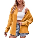 Women's Fall and Winter New Cross-border Casual Fashion Pockets Loose Long-sleeved Solid Color Shirt