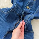 LE2654 Boutique Denim Dresseses Female Korean Metal Button Sleeveless Midi Dress Elegant 2025 New Women'S Long Dress