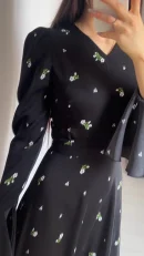 LE2590 Autumn Middle East Maxi Dresses Women Lady Elegant Formal 2025 New Flared Long Sleeve Socialite Party Evening Gown Ladies