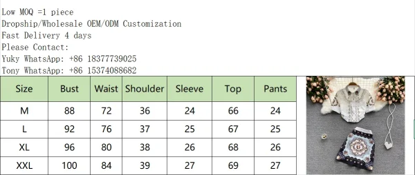 LE4090 Women'S Short-Sleeved Shirt Women'S Design Sense Small Print High-Waisted Skirt Two-Piece Set of Fashion - Image 6